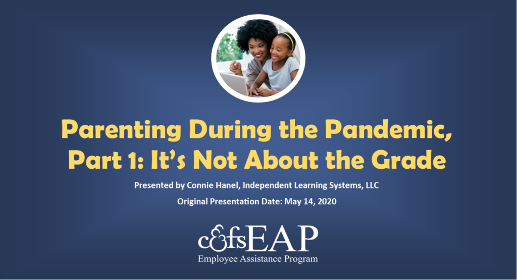 Parenting During the Pandemic, Part 1
