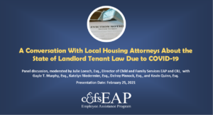A Conversation With Local Housing Attorneys About the State of Landlord Tenant Law Due to COVID-19